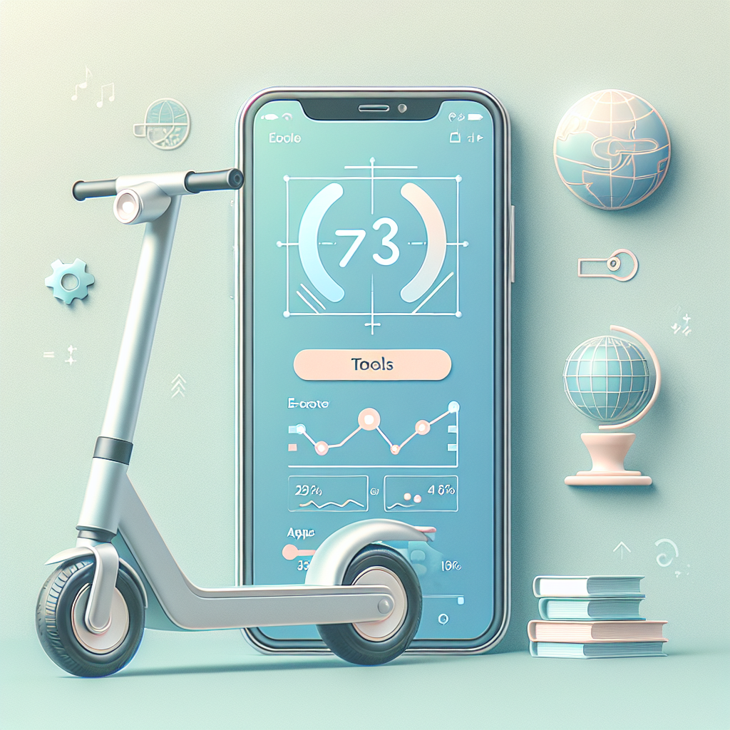 E-Scooter Fahrstatistik Apps