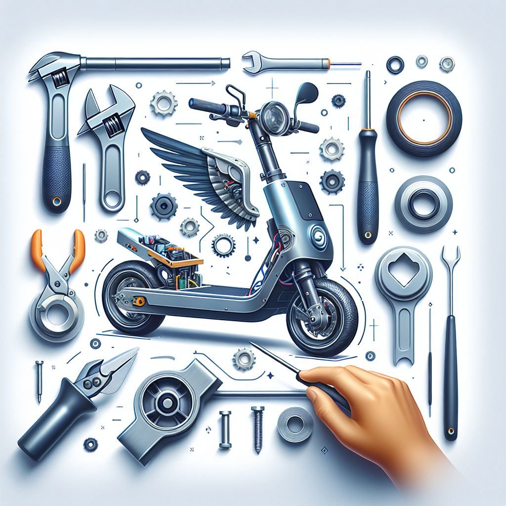 E-Scooter-Reparatur