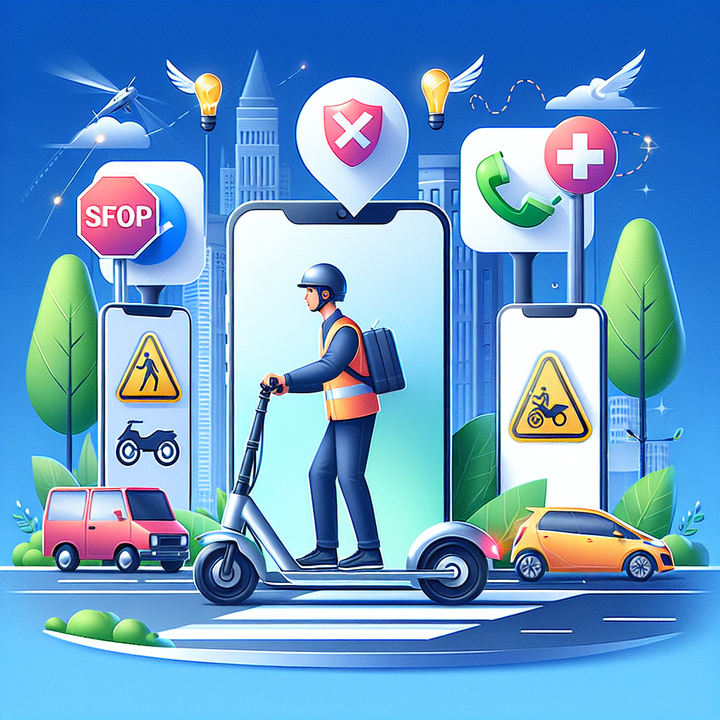 E-Scooter Sicherheits-Apps