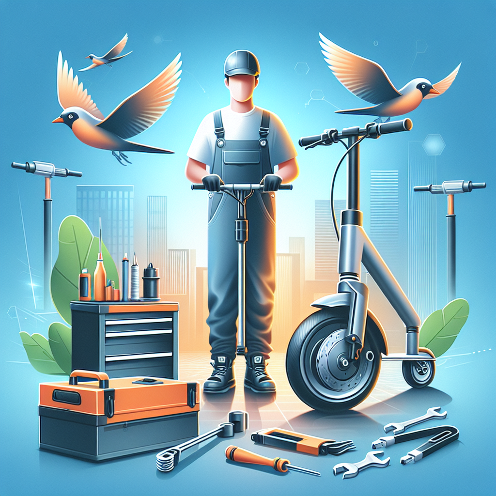 E-Scooter-Wartung