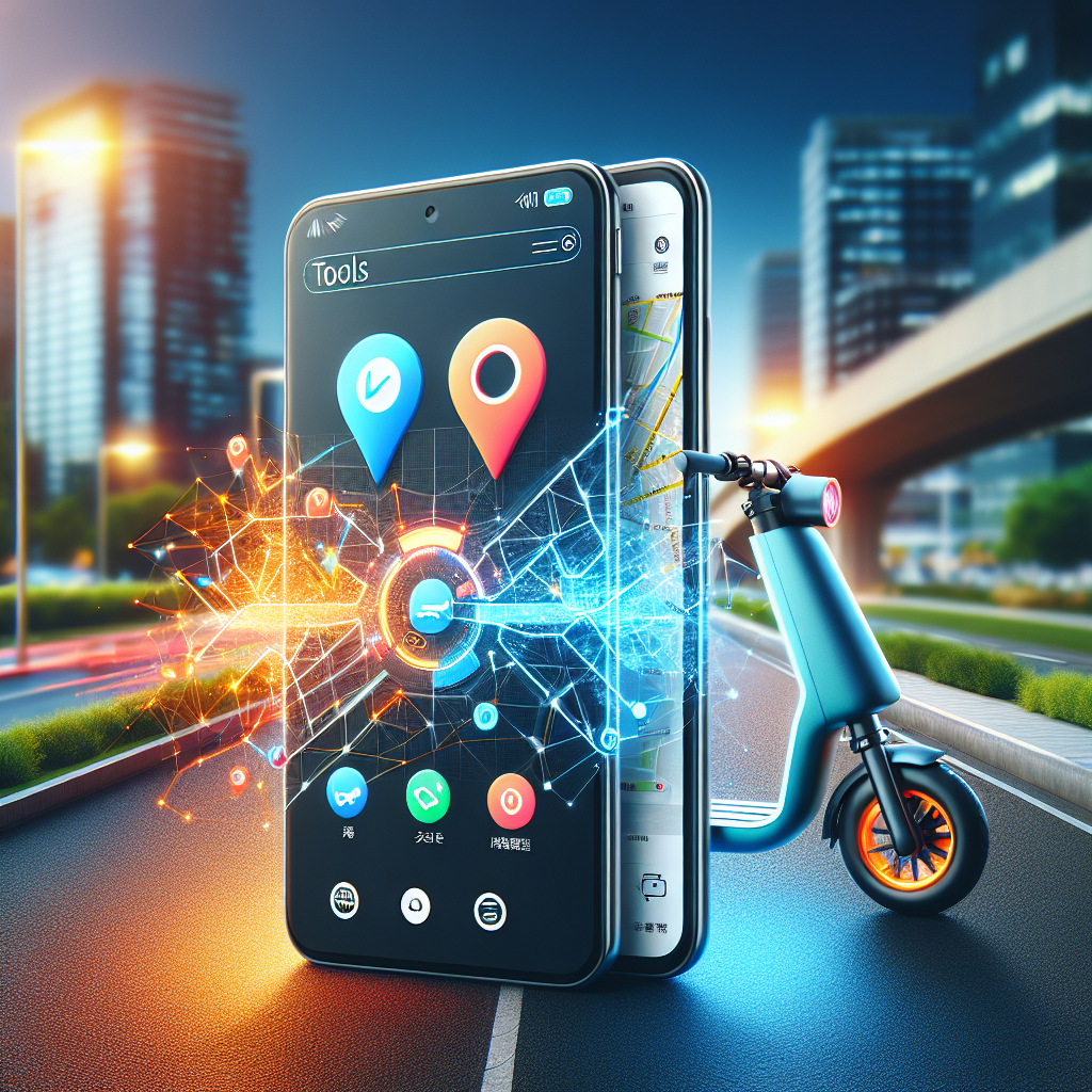 Routenplaner für E-Scooter