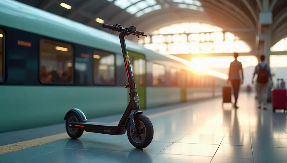 E Scooter im Zug: Alles, was du wissen musst
