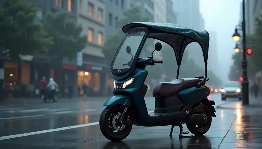 Elektroscooter mit Dach: Komfortabler Schutz bei jeder Witterung