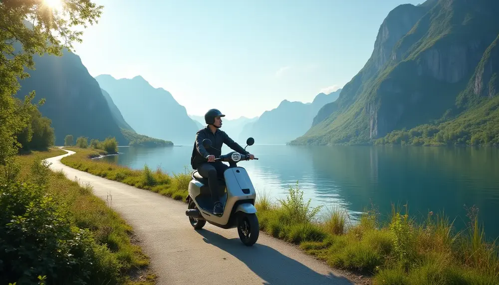 Escooter Norwegen: Umweltfreundlich die Fjorde erkunden